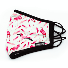 Load image into Gallery viewer, Designer Flamingo Face Masks