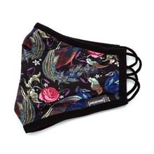 Load image into Gallery viewer, Designer Peacock Face Masks