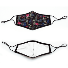 Load image into Gallery viewer, Designer Peacock Face Masks